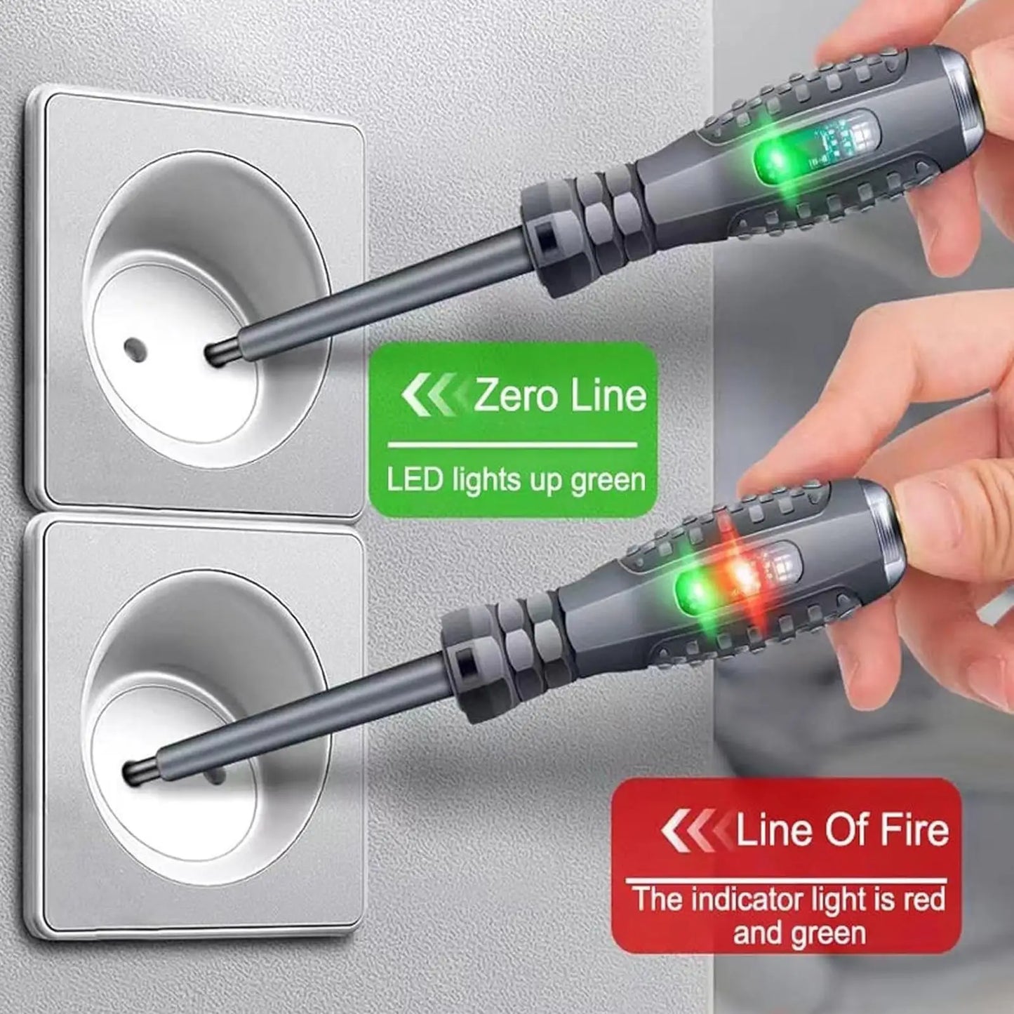 Voltage Tester Screwdriver Voltage Tester Screwdriver Pen Magnetic Homeowners Electrical Current Test Detector Screwdriver