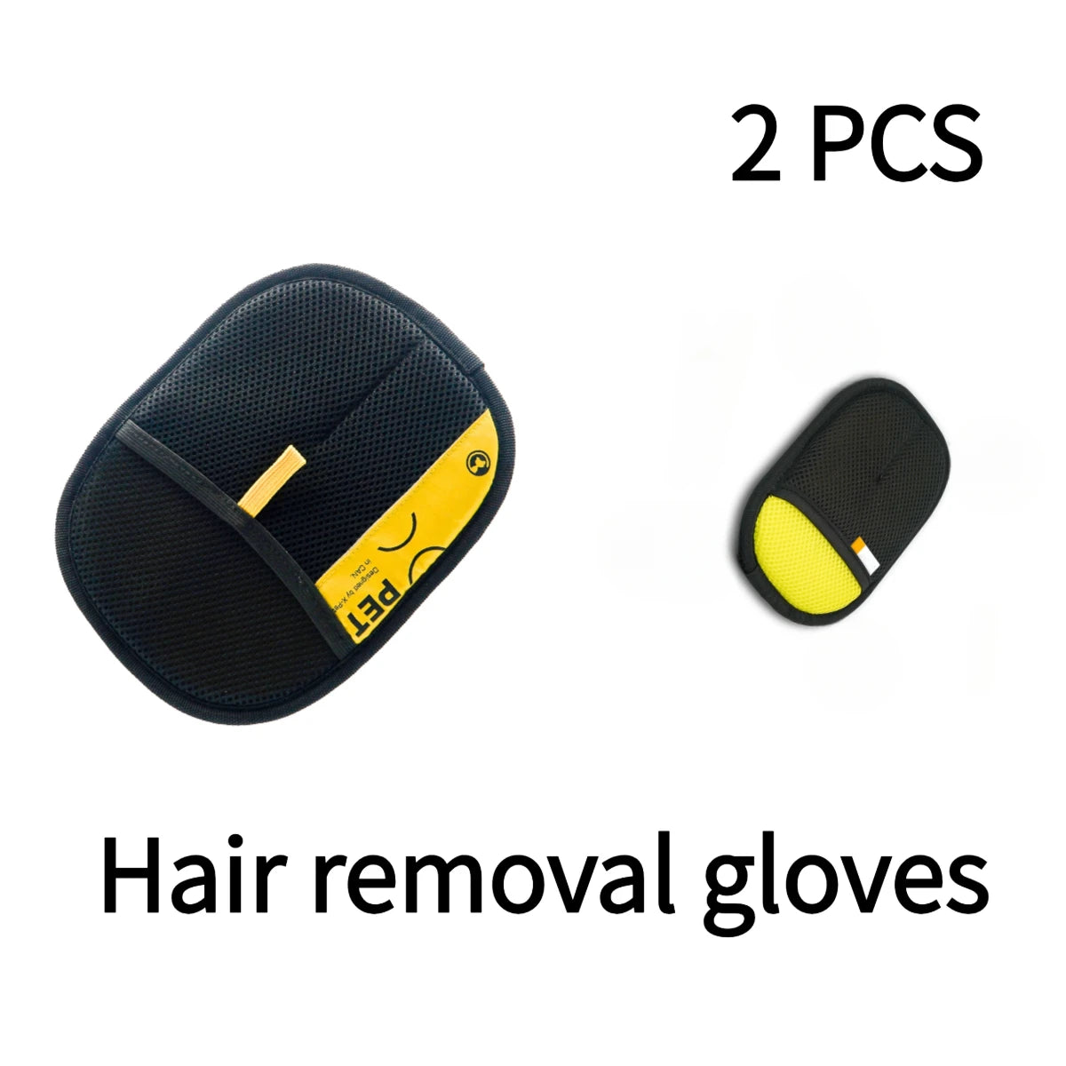 Large Electrostatic Pet Hair Removal Grooming Gloves – Static Fur Remover for Cat & Dog | Sofa, Carpet & Clothes