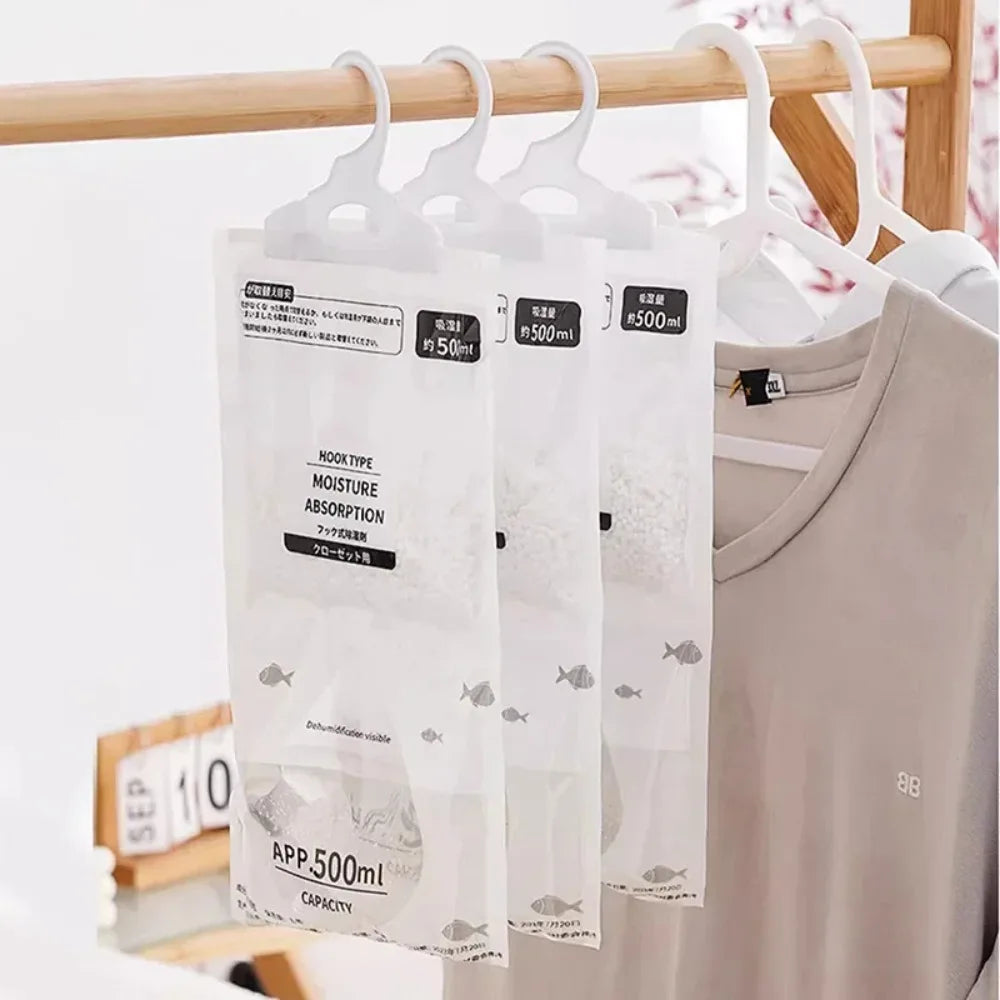 Hanging Dehumidification Bag Water Absorption Moisture-Proof Mildew-Proof Dehumidification Bag Household Desiccant Large Package