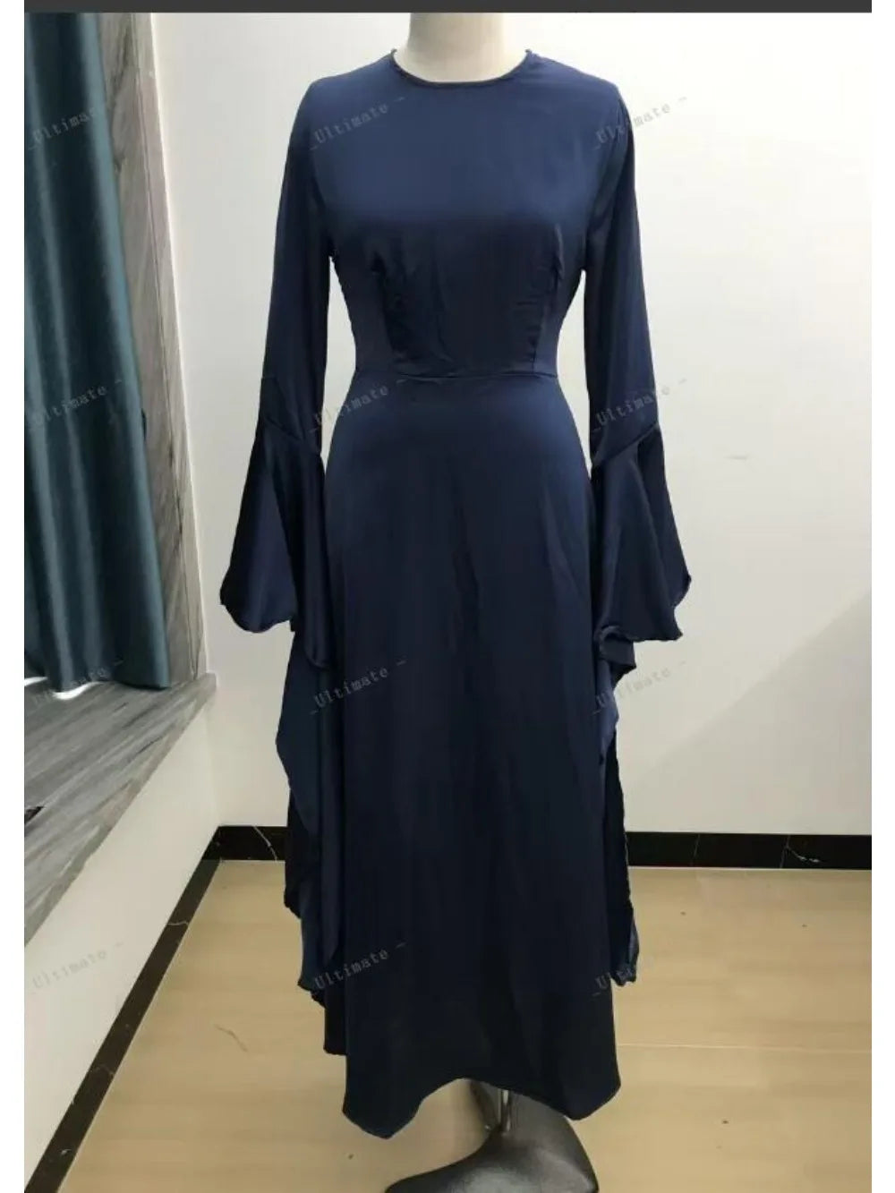 Eid Muslim Women Dress Abaya Flare Sleeve Vestidos Largos Party Caftan Jalabiya Ramadan Long Dresses Dubai Kaftan Arab Robe 2026