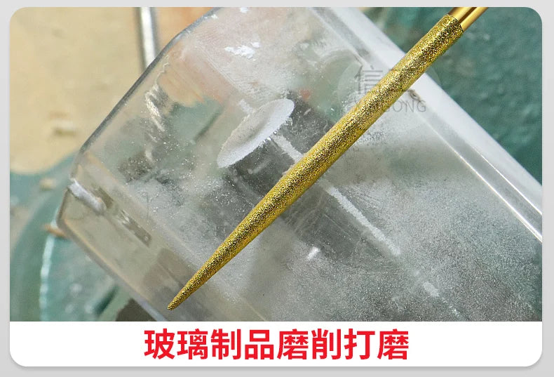 Diamond File, Titanium-coated File, Metal Jade Grinding Tool Set