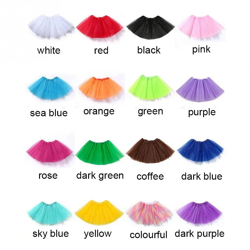 Wholesale Fashion Girls Skirts Summer Style Three Layers Children Skirts Girls Tutu Skirt Dancewear Princess Skirt