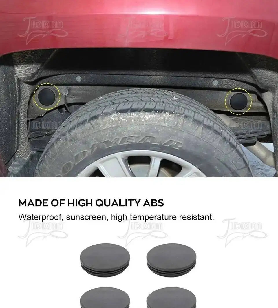 Chassis & Body Hole Dust Plugs, Waterproof — Chevrolet Silverado & GMC Sierra (1999–2026)