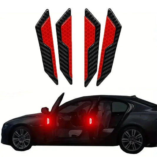 Reflective Car Door Warning Stickers, Safety Opening Decals