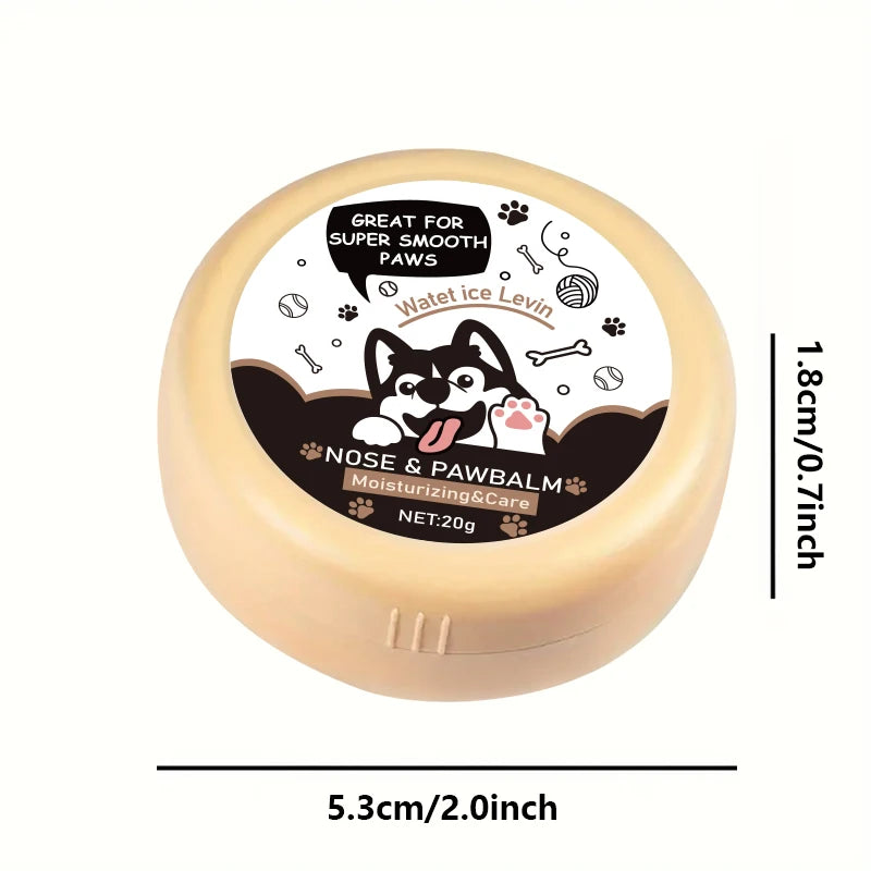 Dog Nose & Paw Balm 20g – Moisturizing Paw Protector Cream for Dogs & Cats | Cracked Paw Repair