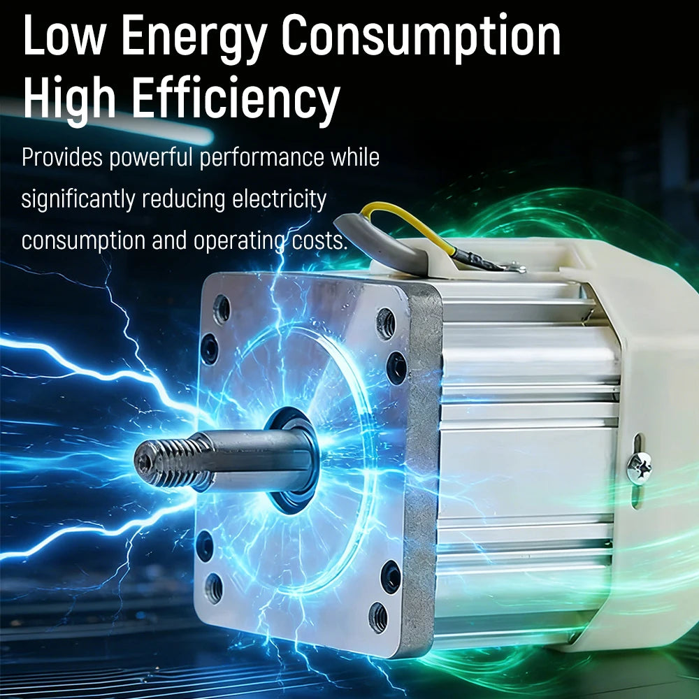 Permanent Magnet DIY Servo Motor Controller Kit Woodworking BLDC Servo Controller Lathe Machine Driver Brushless Motor