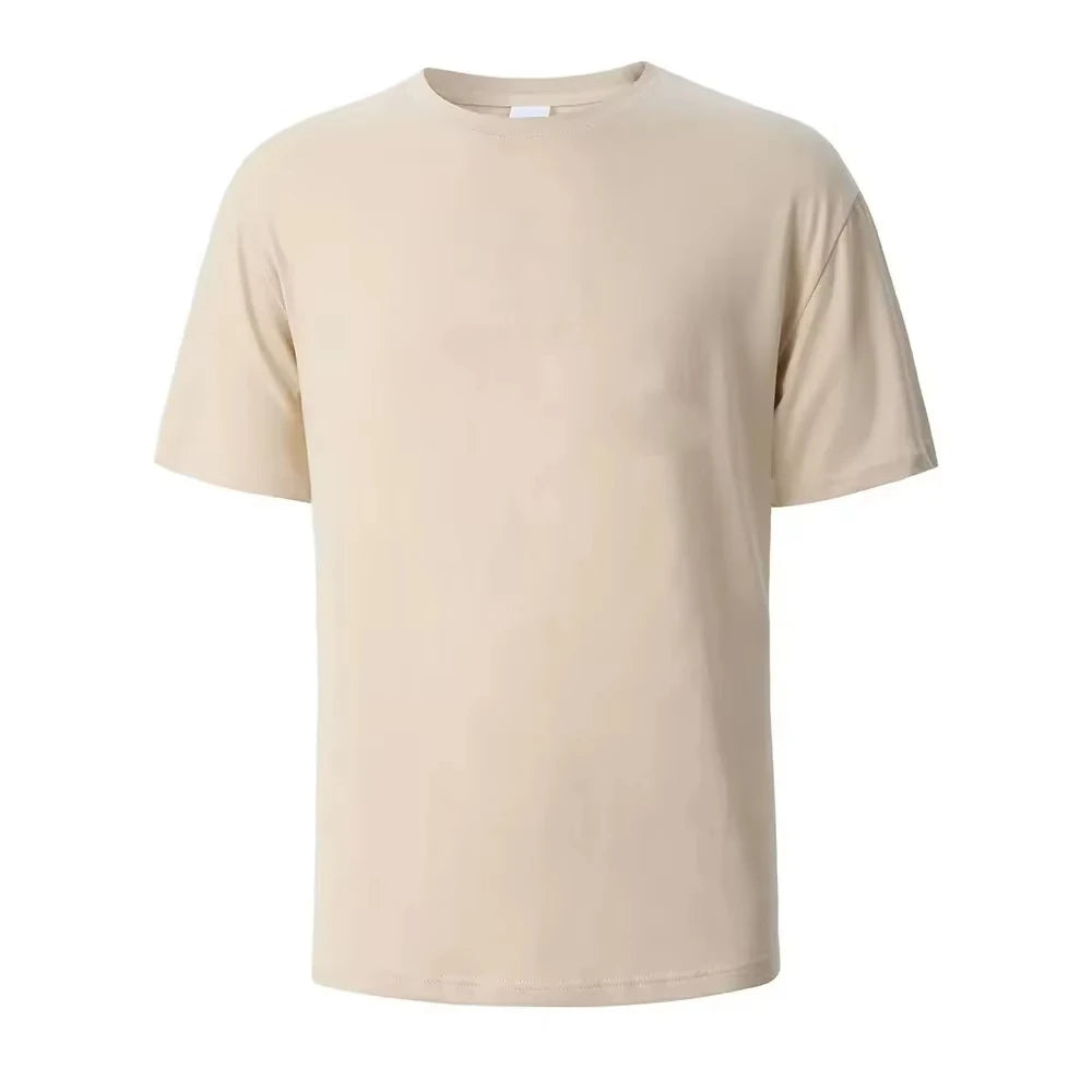 Heavyweight White T-Shirt — Pure Cotton Unisex Streetwear Tee