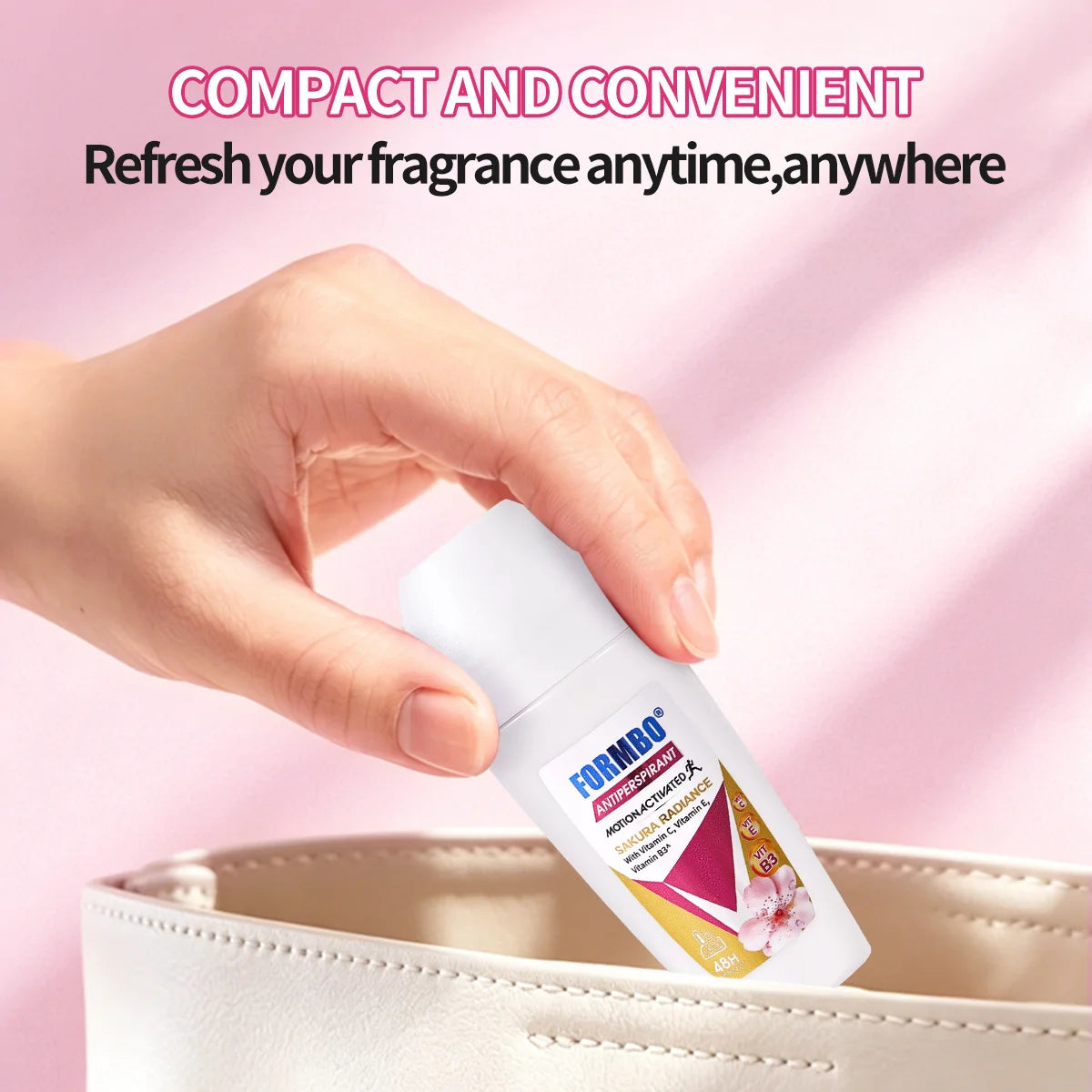 Floral Fragrance Body Lotion, Long-Lasting Formula, Dry and Fresh, Portable, Gentle and Skin Friendly, Daily Fragrance