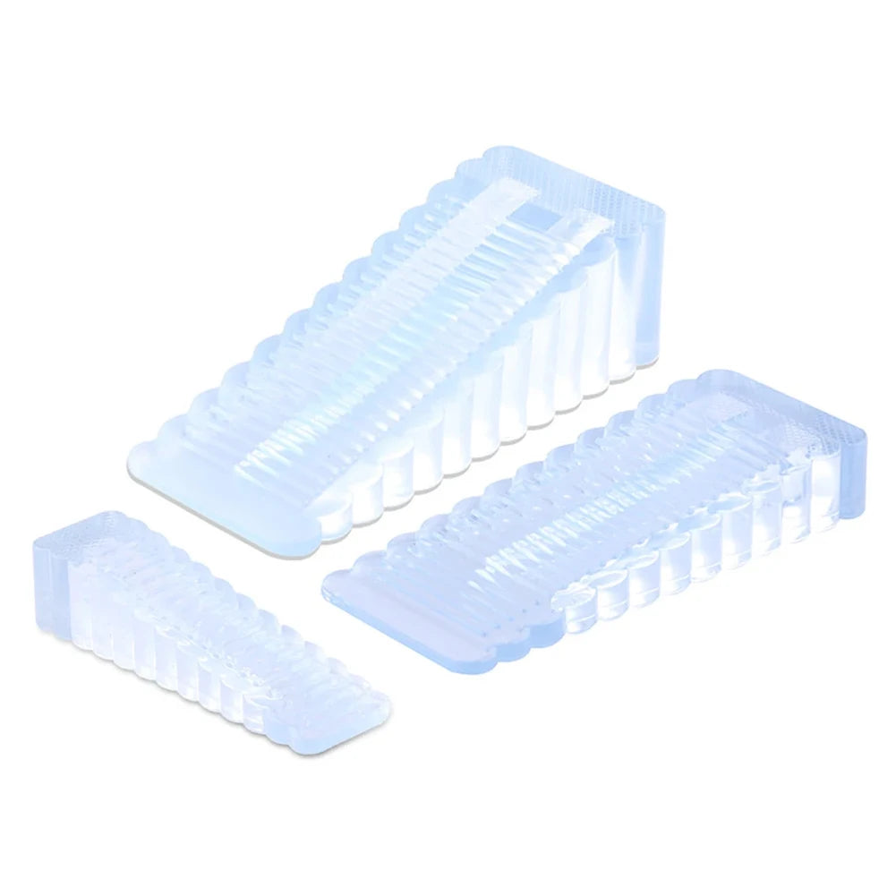 Door Stops Rubber Door Stopper Silicone Anti-collision Safety Door Stoppers Door Joints For Household Hardware Tools