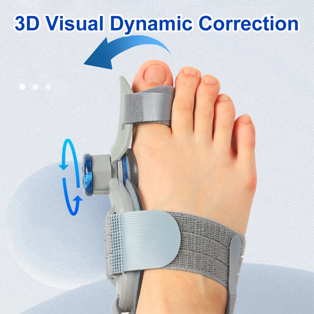 Bunion Splint Big Toe Straightener Hallux Valgus Correction Orthotics Foot Bone Thumb Adjuster Correction Bunions Corrector