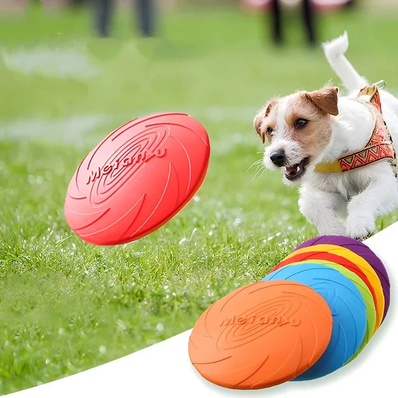 Silicone Flying Disc for Dogs - Soft Chew-Resistant Frisbee – photo 3
