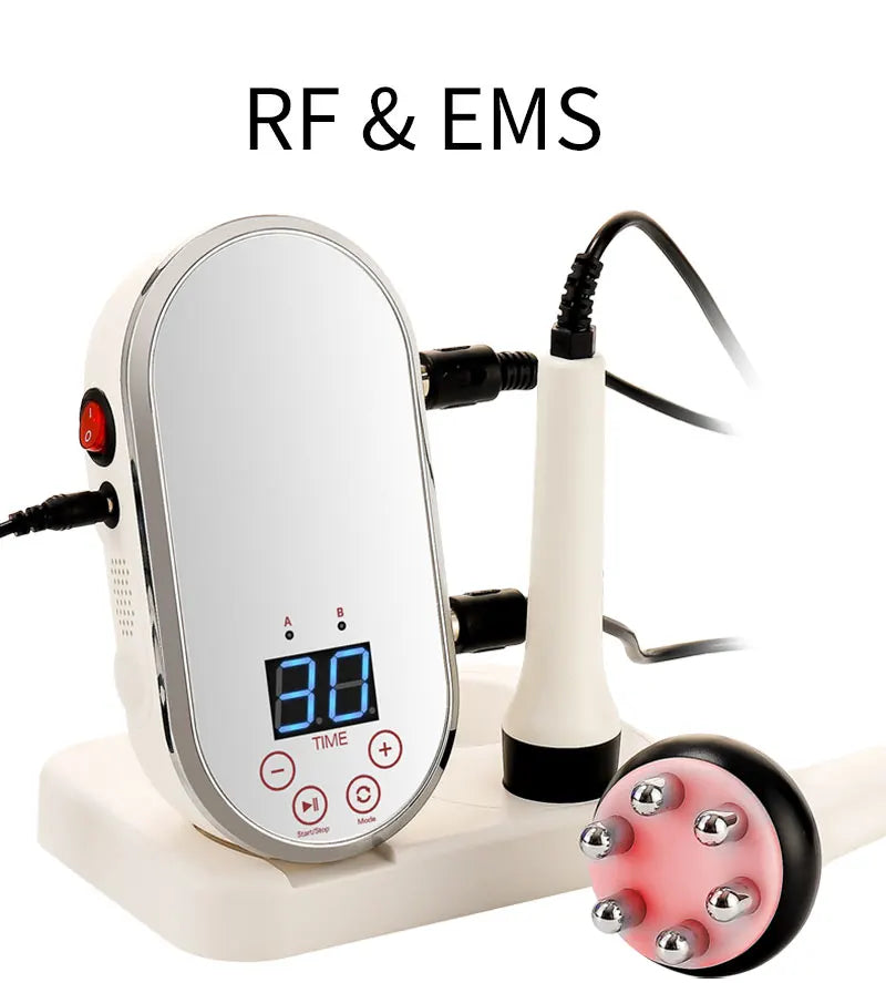 EMS Facial Body Radio Frequency Machine Skin Tightening Face Lifting RF Beauty Device Professional Home RF Skin Care Anti Aging, women