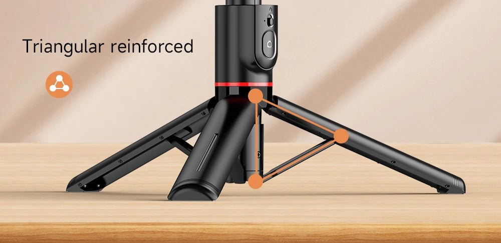 KEELEAD Magnetic Selfie Stick with Bluetooth Remote Magsafe Cellphone Tripod Stand for iPhone 14 13 12 Pro Max Vertical Shooting