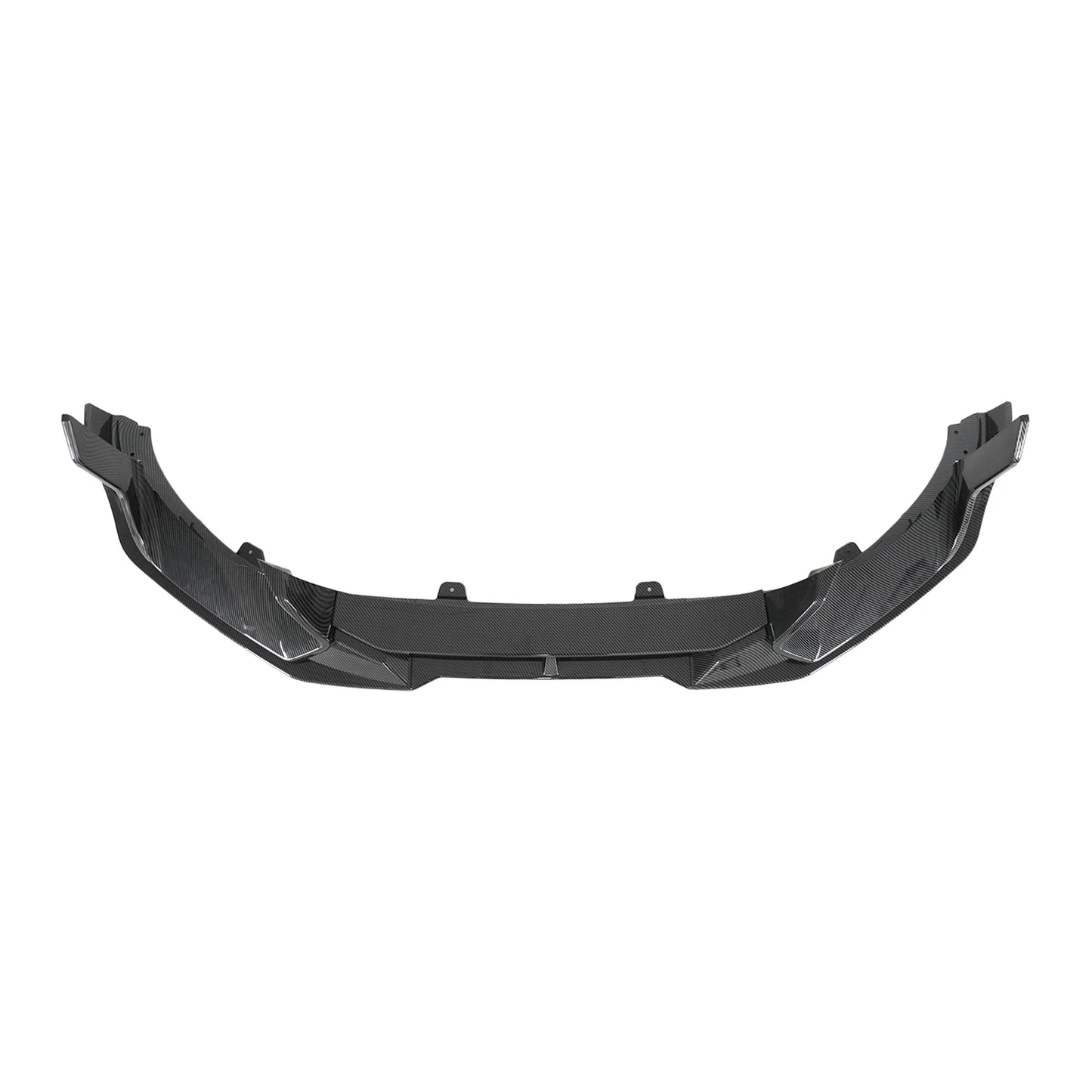 For Kia Stinger 2026-2026 A Set Of Front Bumper Lip Ad Style Car Accessories Carbon Fiber Painted Glossy Black Body Kit