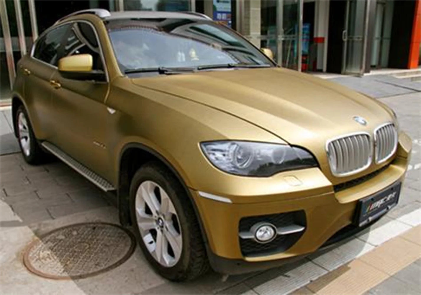 Gold Matte Vinyl Wrap Film for Car Motorcycle Waterproof DIY Sticker for Auto Hood and Exterior