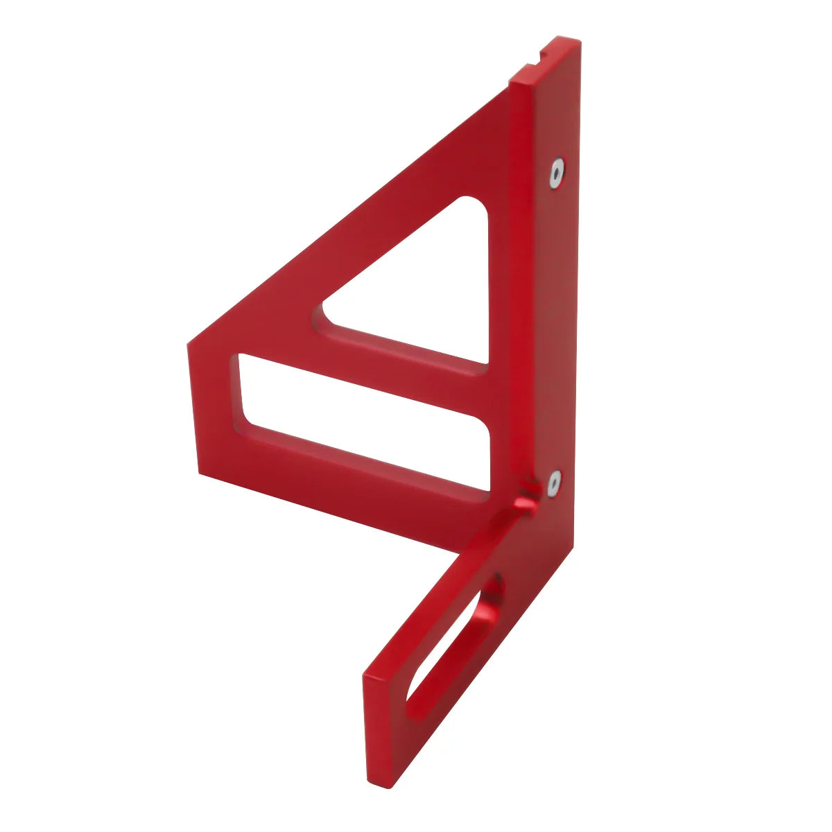 Carpenter Square -Woodworking Square Protractor Aluminum/Plastic Ruler 3D Multi Angle 45/90 Degree Layout Measuring Ruler