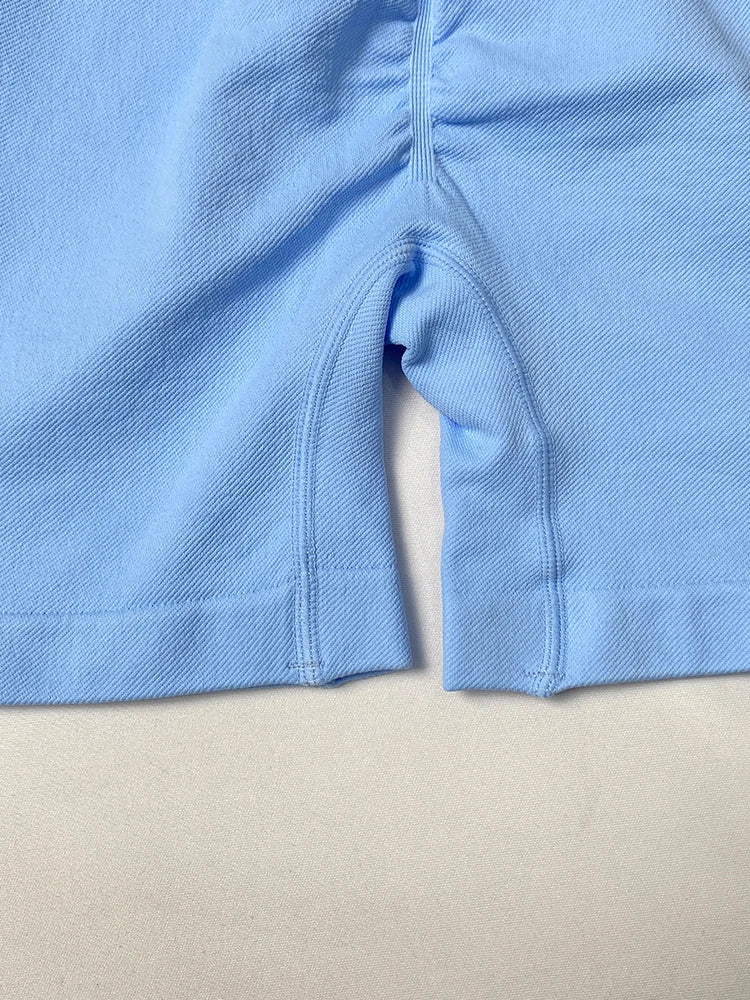 2026 Women's Yoga Shorts High Waisted Fitness Pants Seamless Hip Lifting Ladies Sports Shorts