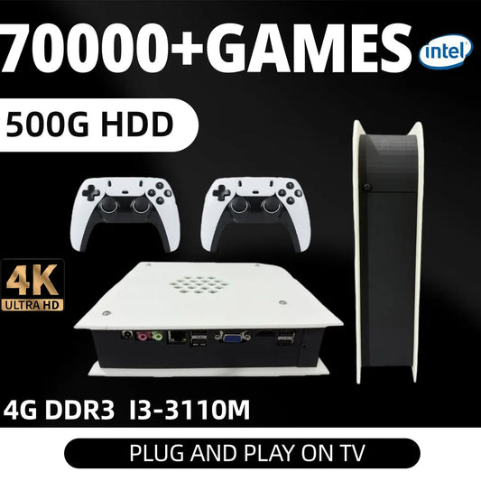 M15 Dual-System Game Console — Windows 11 + Batocera, 4GB RAM, i3 CPU, Plug-and-Play TV