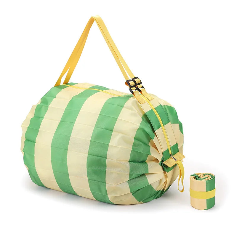 New Foldable Storage Bag Portable Travel Camouflage Handbags Large Capacity With Handle Japen Shopping Bag