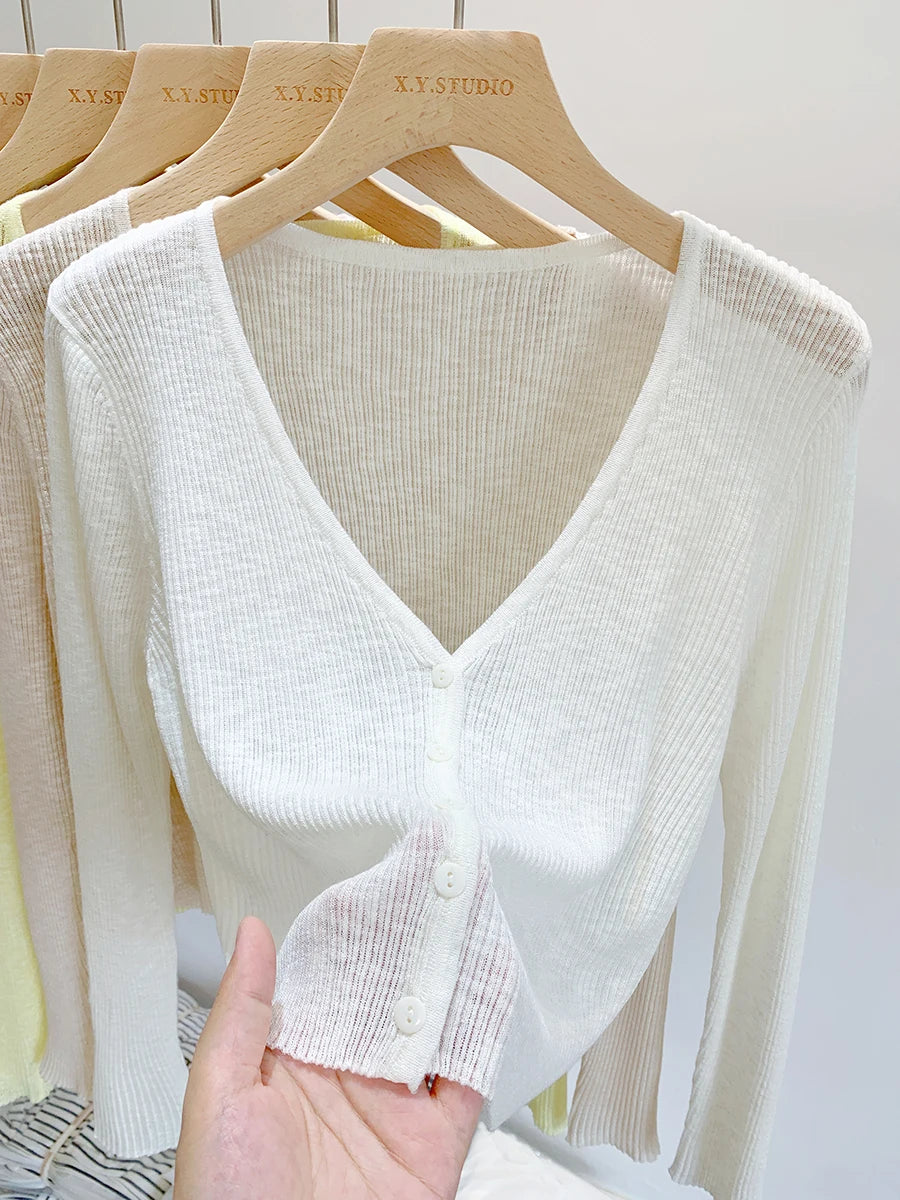 Women's lightweight sun-protection cardigan — view 2 of 20