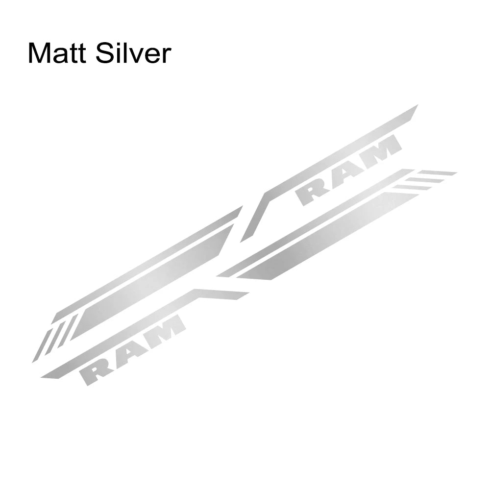 Pickup Bed Side Stripe Decal - Dodge Ram 1500/2500/3500 Rebel/TRX Style
