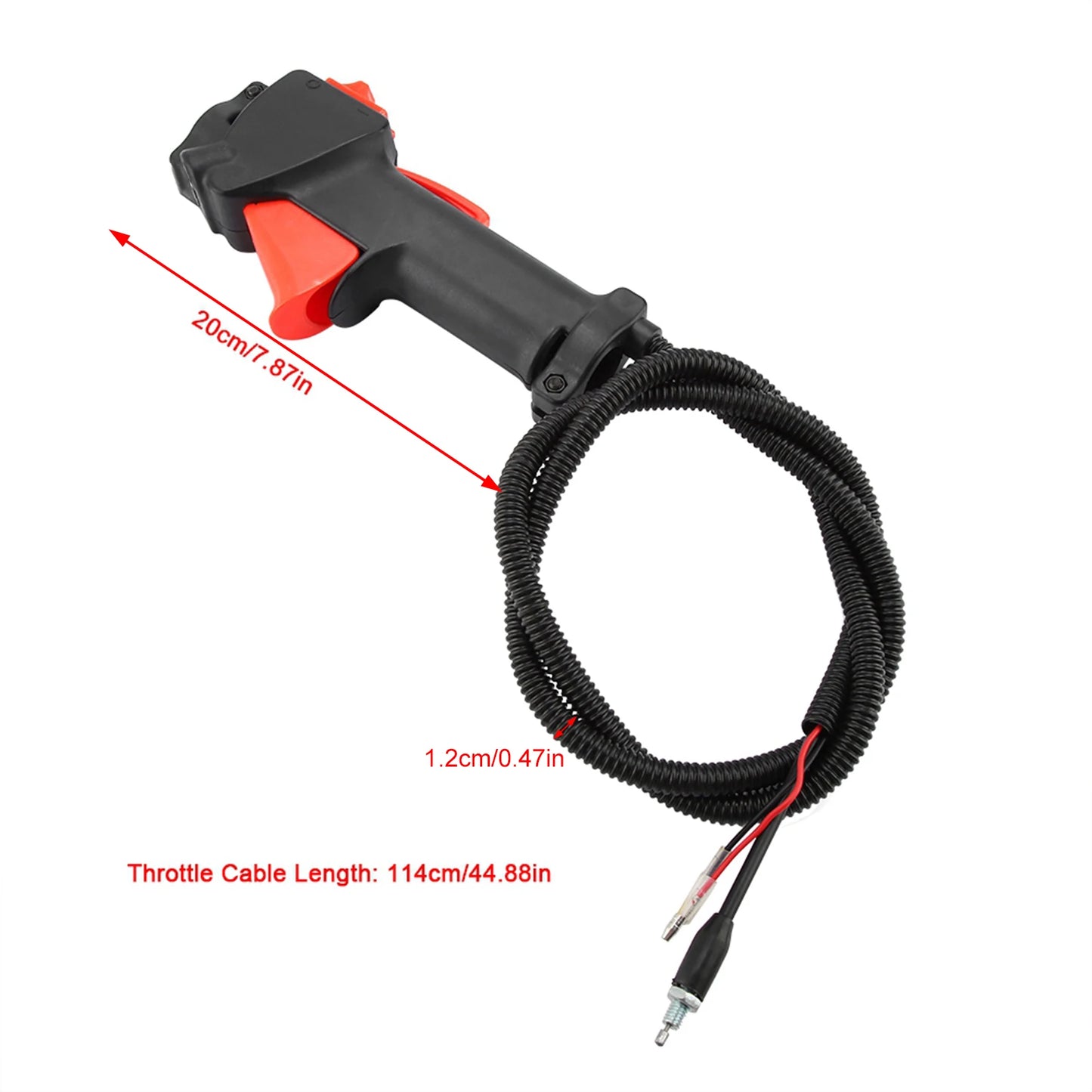 26mm Strimmer Trimmer Handle Switch Throttle Trigger Cable Brush Cutter Accessories Tool