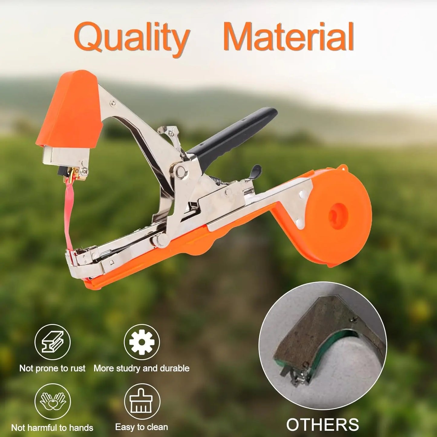 Plant Branch Hand Tying Binding Machine Garden Plants Tying Machine Minced Vegetable Tape Tool Tapener Garden Tools