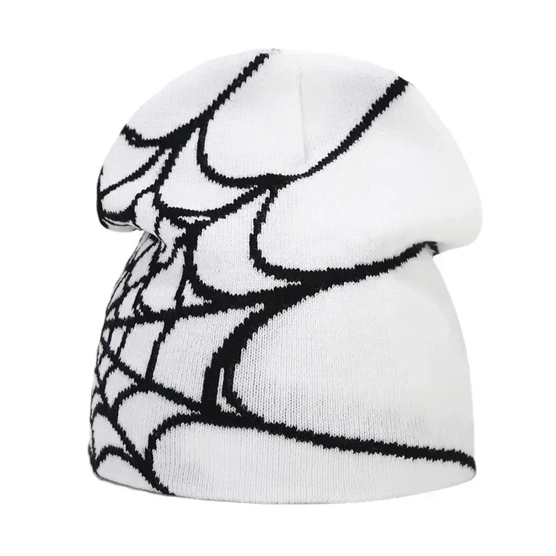 Y2K Letter Knit Beanie, Warm Ski Hat