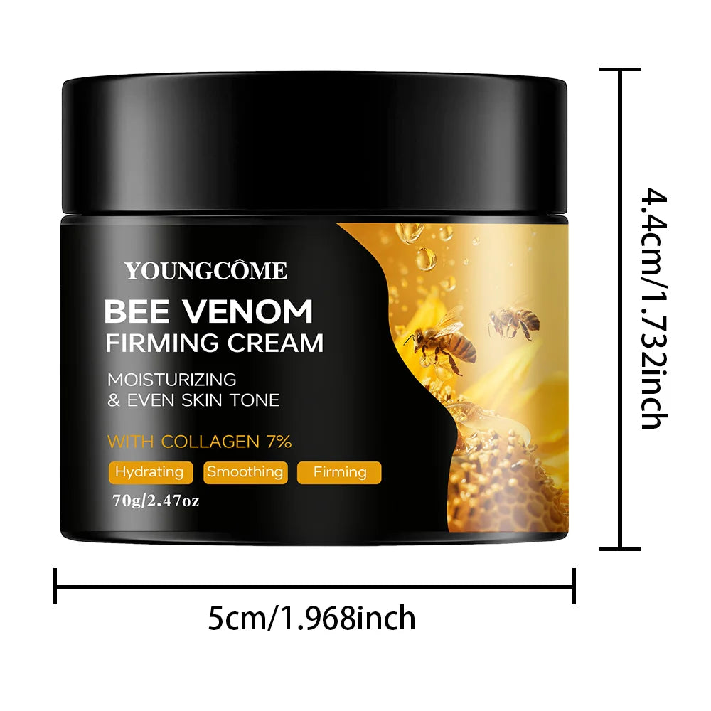 YOUNGCOME Bee Venom & Collagen Face & Neck Cream – Firming, Anti-Aging, Whitening & Deep Hydration | CPNP Certified | 40g & 70g