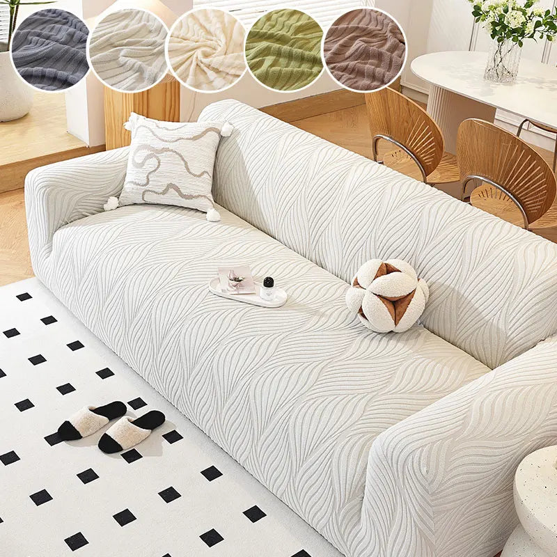1PC-Anti cat scratch new high-end sofa cover, all inclusive and integrated lazy elastic sofa protection cover