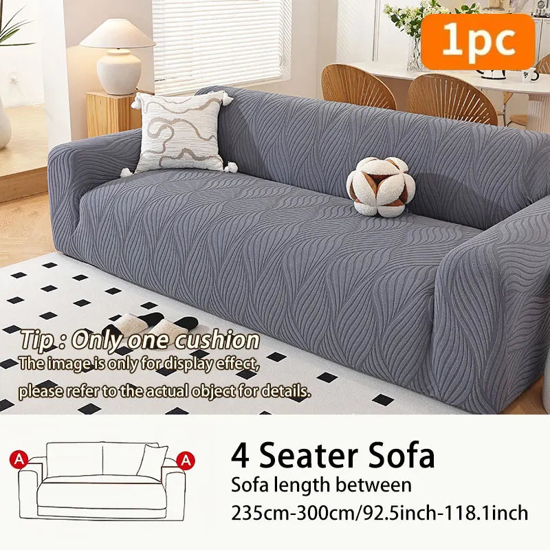 1PC-Anti cat scratch new high-end sofa cover, all inclusive and integrated lazy elastic sofa protection cover
