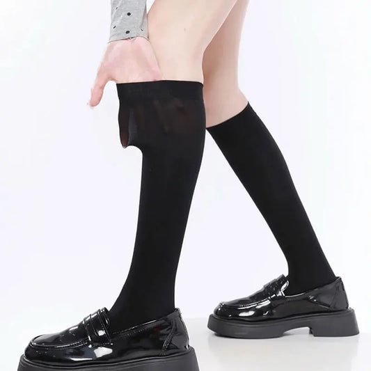 Women's Velvet Over the Knee Socks, 40, 50 or 70 cm