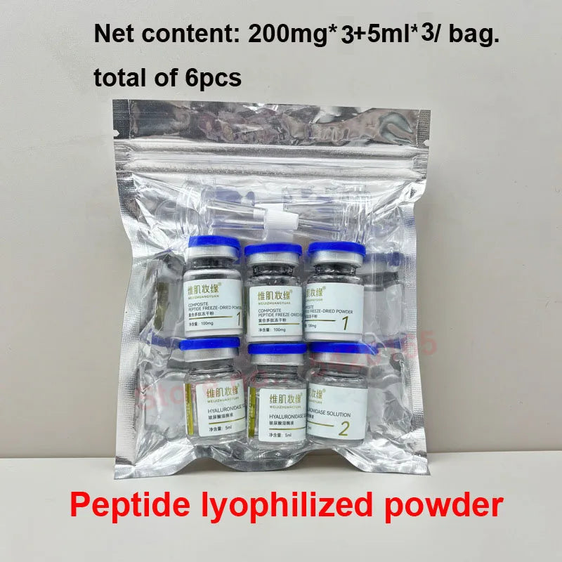 GHK-Cu Copper Peptide Powder Set — Anti-Aging Skin Repair