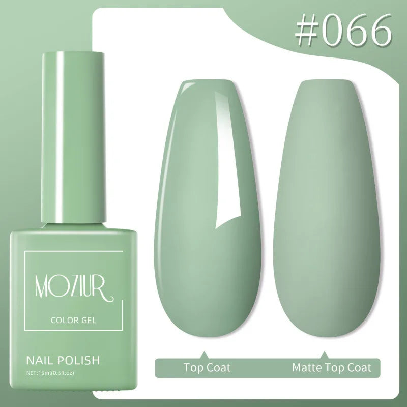 Colorful Hot Sale Uv Gel Nail Polish Set Soak Off Gel Nail Polish 15ml Professional Nail Gel Polishes