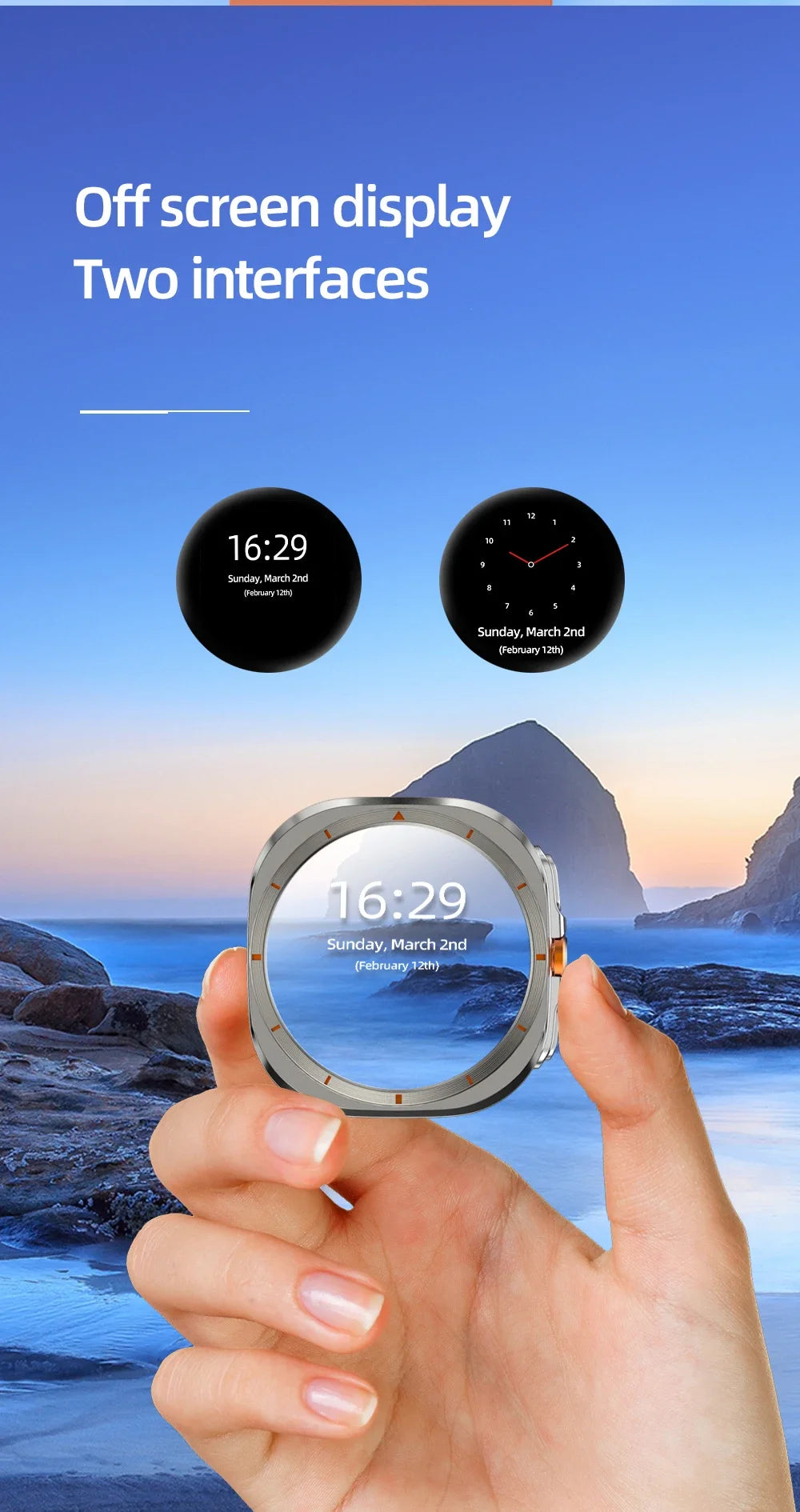 Upgrade Android 13.0 Smart Watch Ultra 4G/5G Smartwatch With 190° Rotary Camera GPS WIFI Sim Card Slot Compass App Download