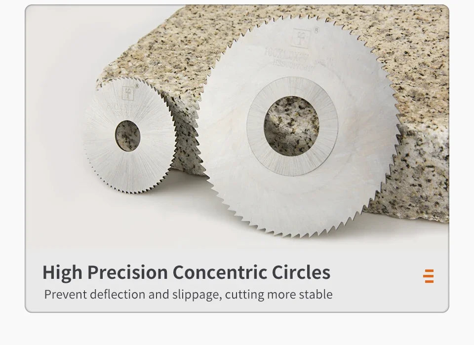ExactBit HSS Milling Saw Blade — 40–125mm Slotting Cutter