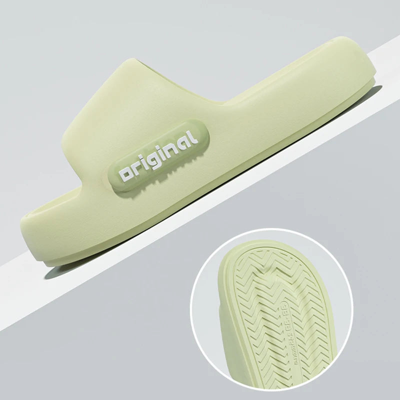 Women's cloud platform slides, soft pillow sandals — view 10 of 18