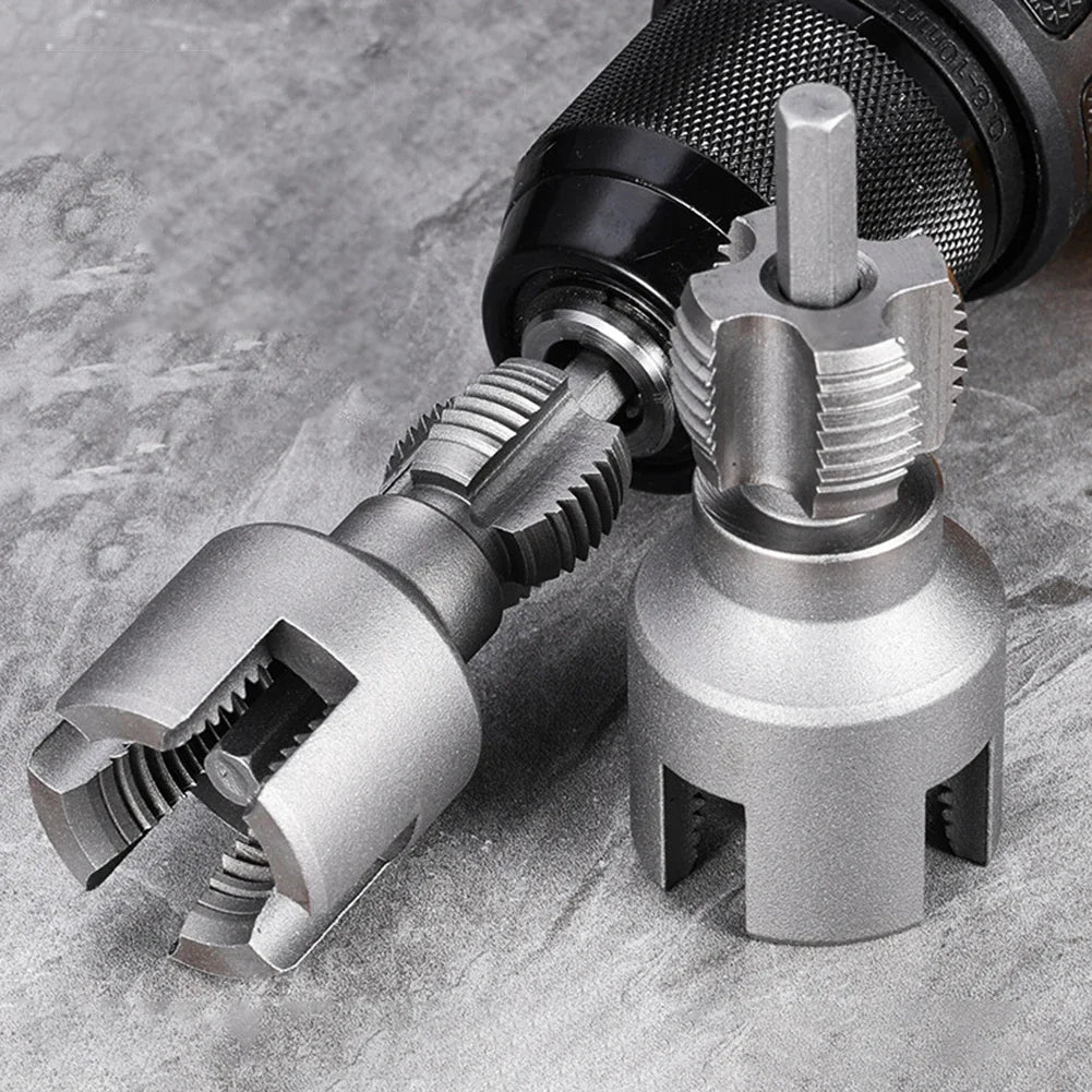 2PCS 20MM+25MM Water Pipe Threader Tapping Tool Ppr/pvc Internal Thread External Thread Integrated Die Water Pipe Opener