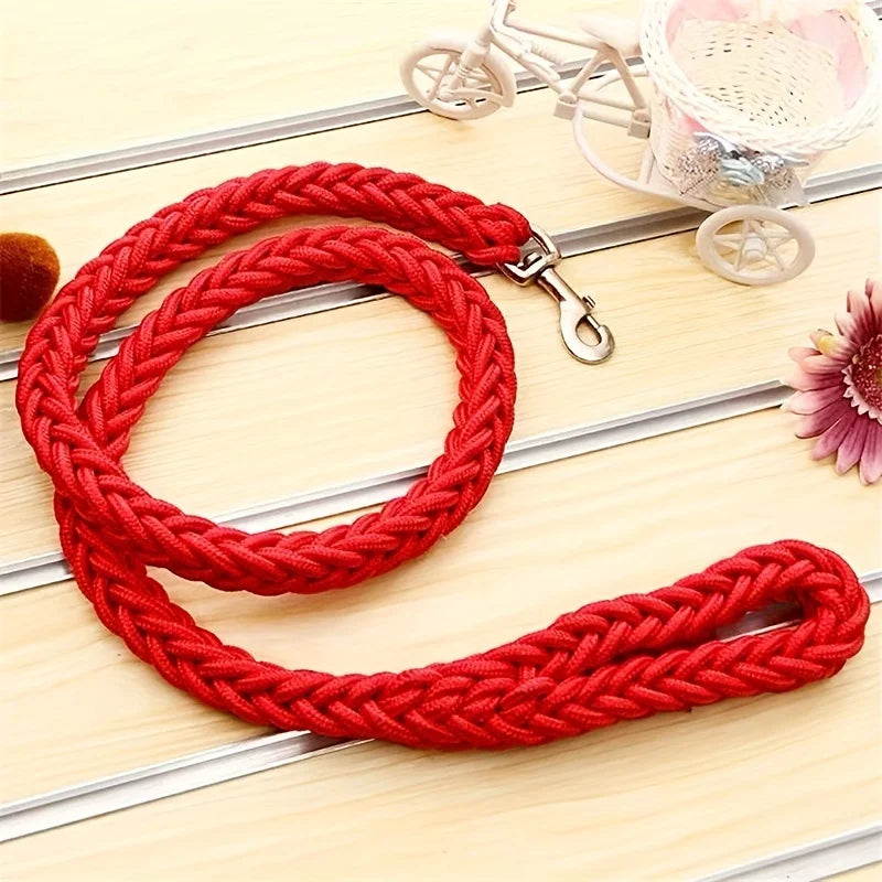 Braided Dog Training Leash - Strong Lead for Large Dogs - photo 4
