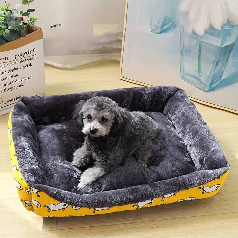 Dog Bed Home Pet Winter Large Supplies Sofa Accessories for Small Dogs Goods Animals Big Accessoires Medium Mat