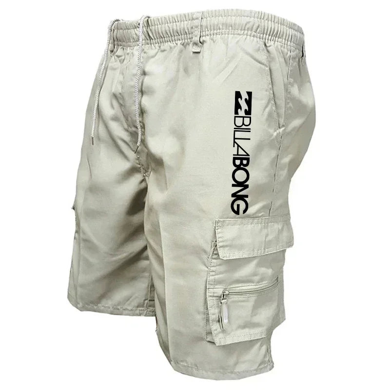 Men's Multi-Pocket Running Shorts — Loose Casual Sports & Basketball Shorts