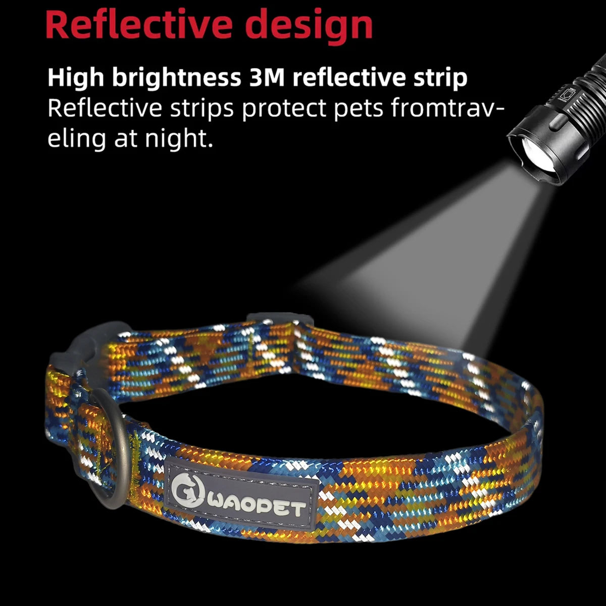 Colorful Reflective Collar - Kitten & Puppy Safety – photo 6