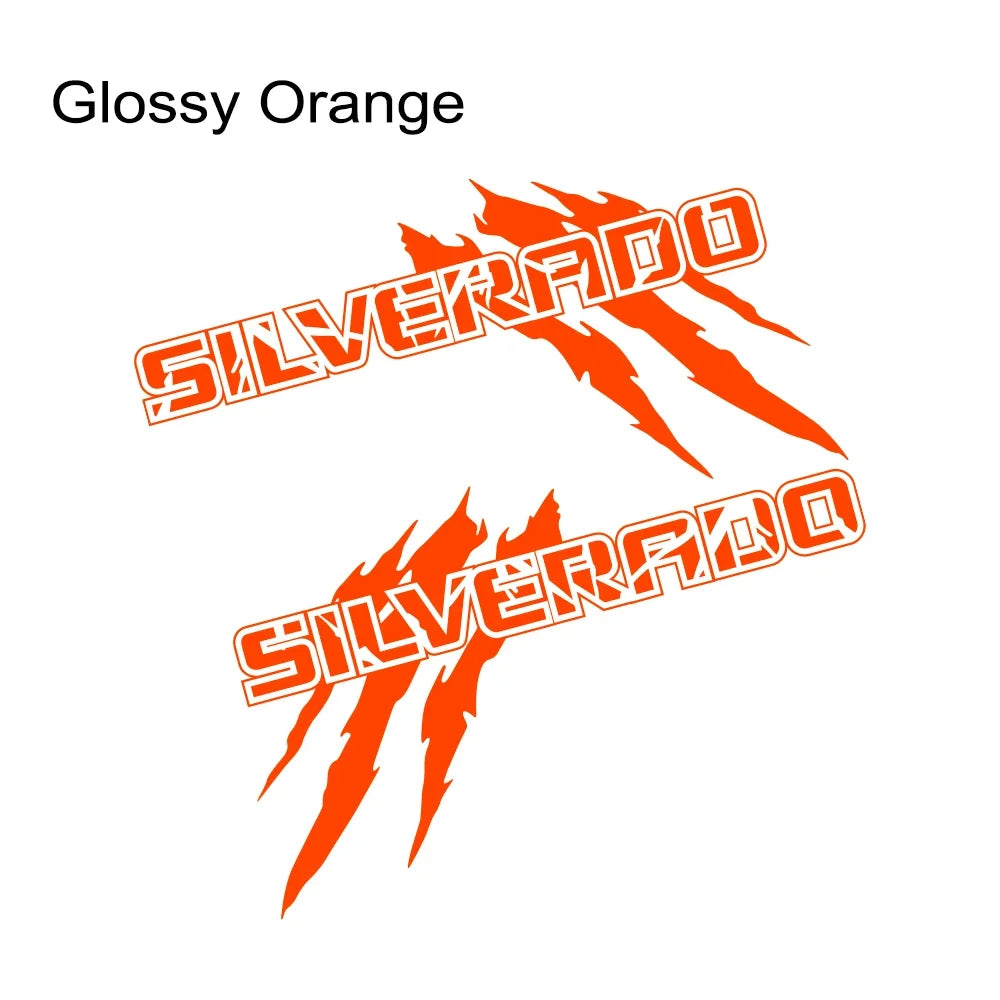 Car Sticker For Chevrolet Silverado 1500 2500 Z71 S10 Pickup Truck Bed Graphics Claw Styling Decor Cover Decal Auto Accessories