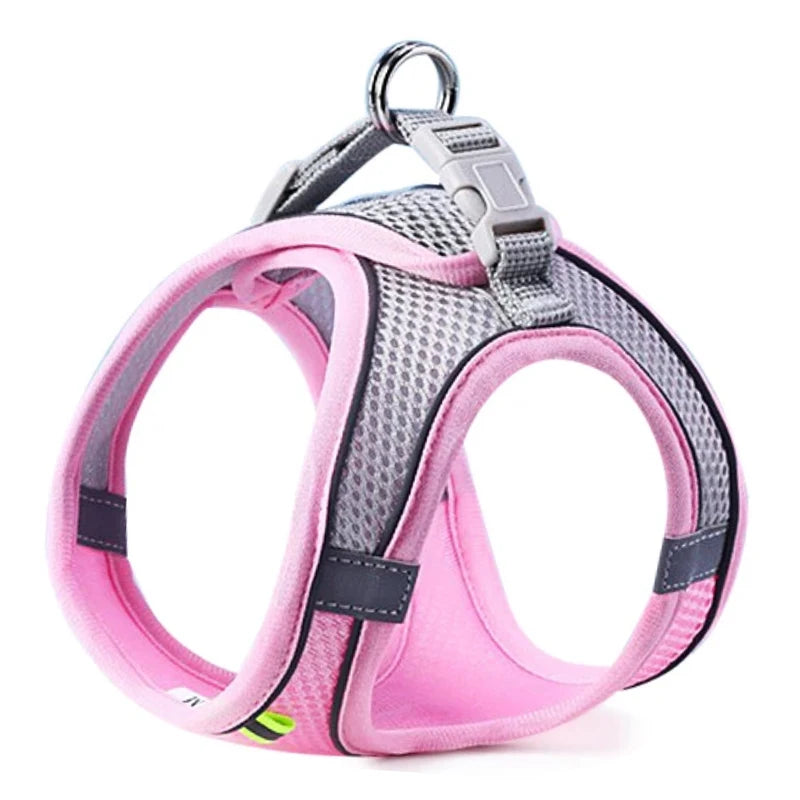 Reflective Cat & Dog Harness Vest with Rope Leash - Small to Medium – photo 7