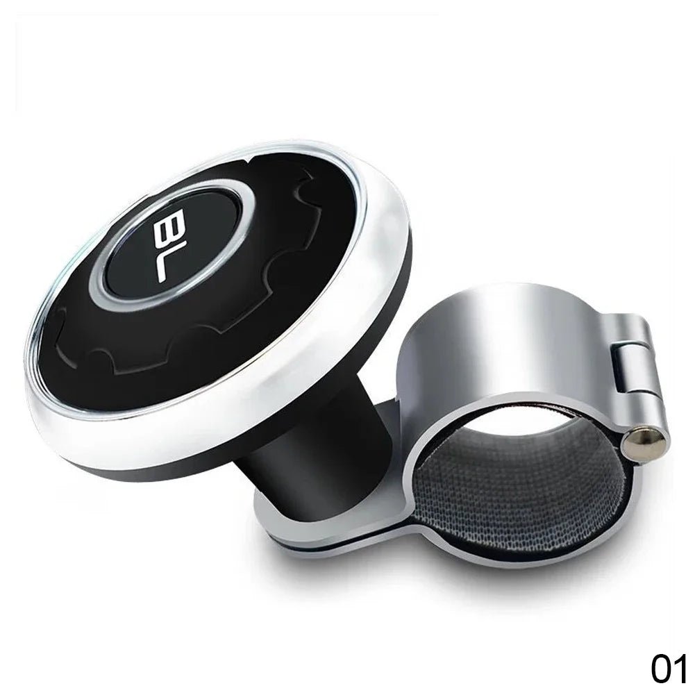 Car Steering Wheel Auto Truck Power Spinner Booster Aid Knob Ball Handle Clamp Car Accessories Professional Supplies Universal