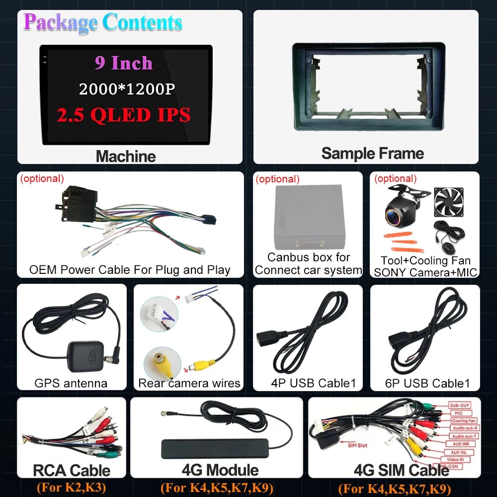 Car Stereo with Apple CarPlay & Android Auto, Compatible with Fiat Panda 169 (2003-2012)
