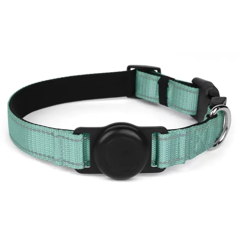 Reflective Dog Collar with Tracker Pocket - Medium Dogs – photo 7