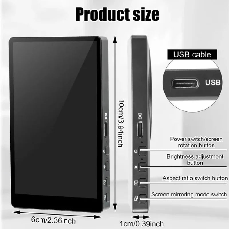 Wireless Magnetic Selfie Screen for iPhone & Android Phones