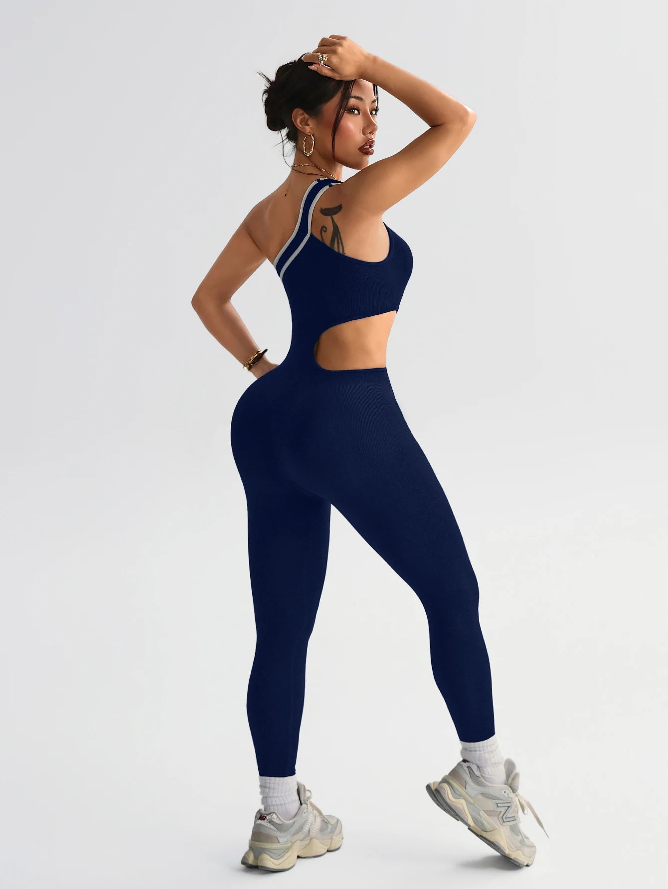 Women's Seamless Tummy Control Yoga Jumpsuit