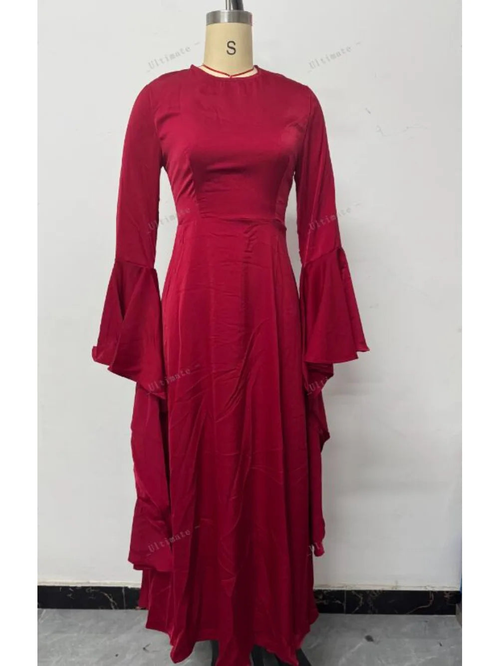 Eid Muslim Women Dress Abaya Flare Sleeve Vestidos Largos Party Caftan Jalabiya Ramadan Long Dresses Dubai Kaftan Arab Robe 2026